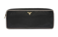 PRADA Fabric Travel Bag Men's Black