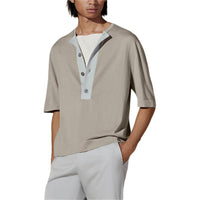 HERMES T-Shirt Men's Sand Yellow