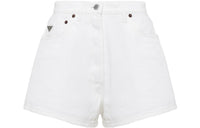 PRADA Denim Shorts Women's White