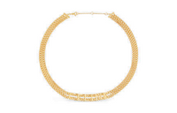 CELINE Necklace In Brass With Finish Gourmette