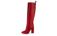 LOUIS VUITTON Donna Knee-High Boots 9.5cm Women's Red