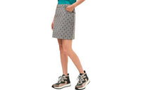 HERMES Denim Short Skirts Women's Gray Blue