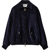 MIU MIU Jacket Women's Marine Blue