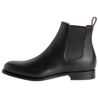 Loro Piana Rory Walk Short Chelsea Boots Men's Black