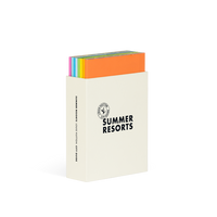 Summer Resorts City Guide Set Blexbole Art-Themed Original Books