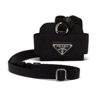 PRADA Nylon AirPods Pro Neck Strap Earphone Case Unisex Black