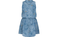LOUIS VUITTON SS21 Sleeveless Dress Women's Blue