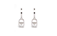 PRADA   Earrings Women's Silver