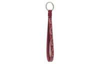 GOYARD Canvas With Calfskin Keychain Bag Accessory Unisex Burgundy