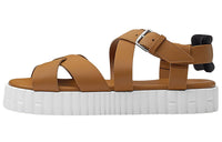 HERMES Everest Strap Sandals Women's Brown