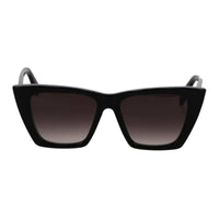 SAINT LAURENT Acetate Butterfly Sunglasses Women's Black