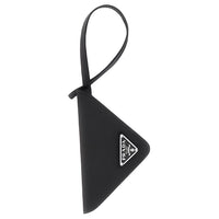 PRADA Leather Key Pouch Men's Black