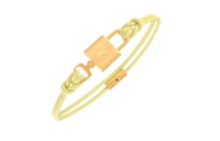 LOUIS VUITTON M8819E Lv Padlock Bracelet