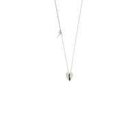 SAINT LAURENT Heart shaped Cowrie Shell Necklace