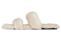 SAINT LAURENT Slide Slippers Men's White