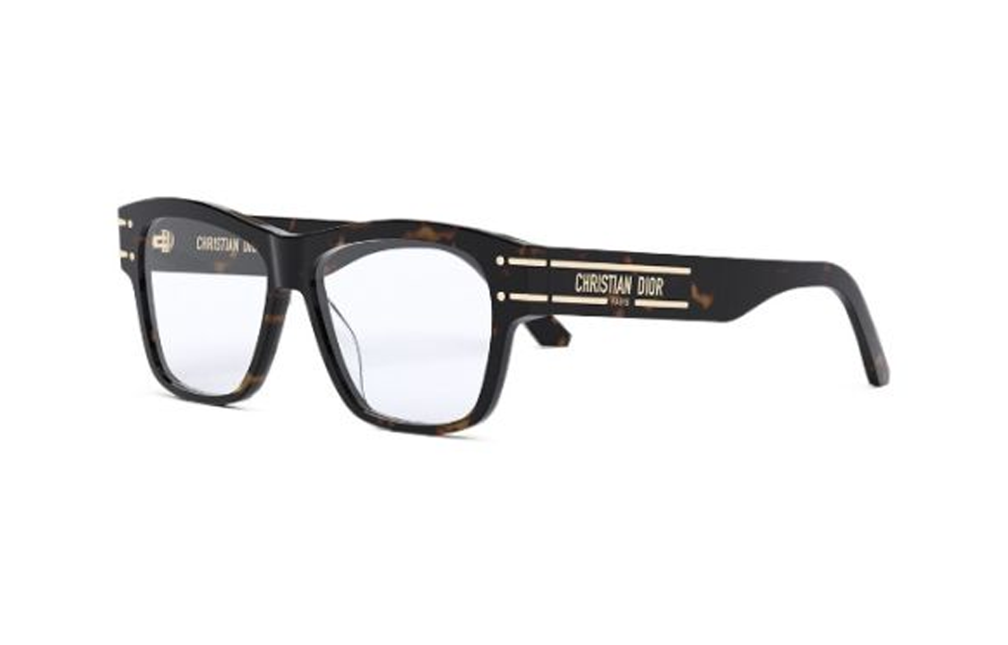 DIOR - Irregular Shape Eyeglass Frames Women's Tortoiseshell