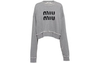 MIU MIU Sweatshirt Women's Gray