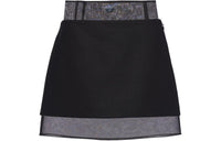 PRADA Casual Short Skirts Women's Black