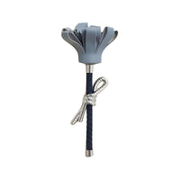HERMES Calfskin Brooches Women's Marine Blue