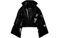 LOUIS VUITTON Stretch Nylon Cropped Puffer Jacket