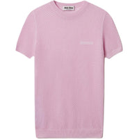 MIU MIU SS25 Knitwear Women's Snow Pink
