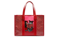 GOYARD Villette Tote Bag Mm Red