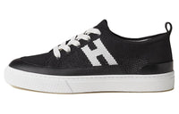 HERMES Deep Low-Top Skateboard Shoes Women's Black