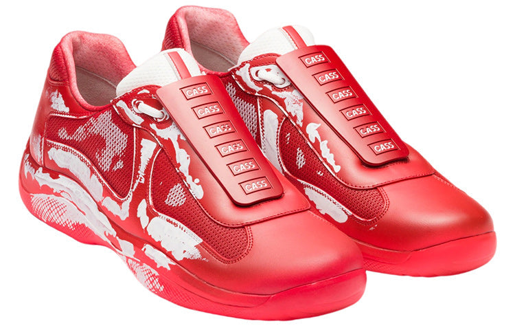 Cass x PRADA Sust4in Casual Shoes Unisex Cyclone Red