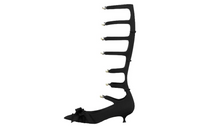 DIOR Adiorable Knee high Boots 4cm Women's Black