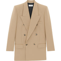 SAINT LAURENT SS23 Jackets & Coats Women's Beige