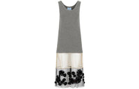 PRADA Sleeveless Dresses Women's Gray