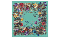 DIOR Silk Scarves Women's Green
