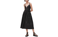 HERMES Sleeveless Dresses Women's Black