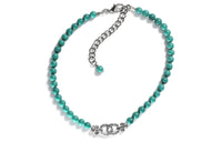 CHANEL Necklaces Women's Green