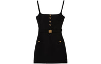 MIU MIU Belted Wool Minidress
