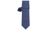HERMES Ties Men Marine Blue/Sky Blue/Pink