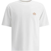 PRADA Logo embroidered T shirt