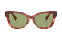 MIU MIU Plastic Irregular Shape Sunglasses Women's Brown