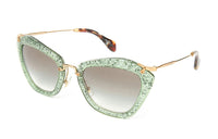 MIU MIU Sunglasses Women's Gold