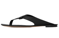 SAINT LAURENT Odor-Resistant Flip Flops Men's Black