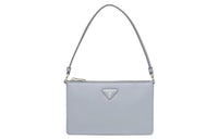 PRADA Nylon Handbag Mini Women's Blue