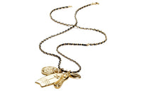 CHANEL Necklaces Women's Gold