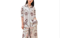 HERMES Shirt Women's Titanium Gray