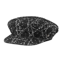 DIOR Cotton Acrylic Polyamide Berets Women's Black