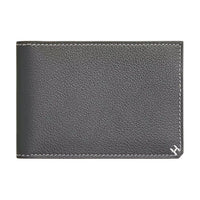 HERMES H Sellier Evercolor Leather Card Holder Women's H0 Misty Gray