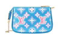 LOUIS VUITTON Mini Pochette Accessories Baby Blue Neon