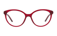PRADA Eyeglass Frames Women's Red