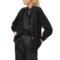 HERMES FW24 Cashmere Sweater Women's Black