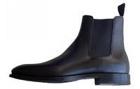 LOUIS VUITTON Short Chelsea Boots Unisex Black