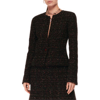 CHANEL Jackets Coats Women's Black